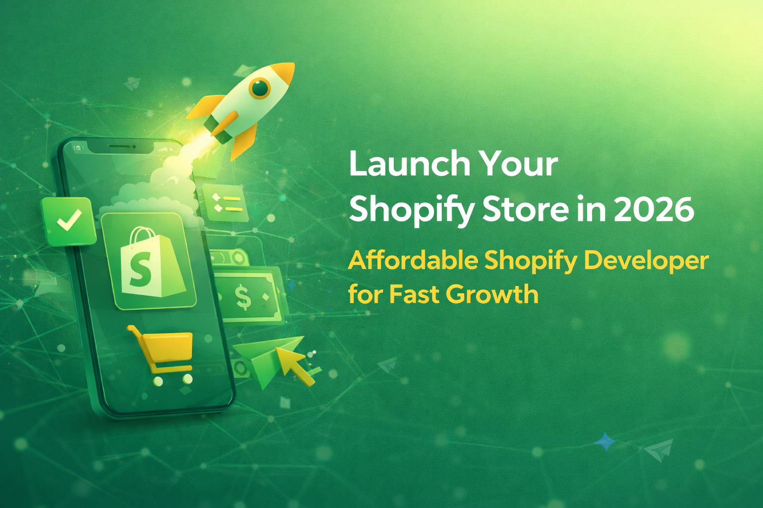 Launch Your Shopify Store in 2026 | Affordable Shopify Developer