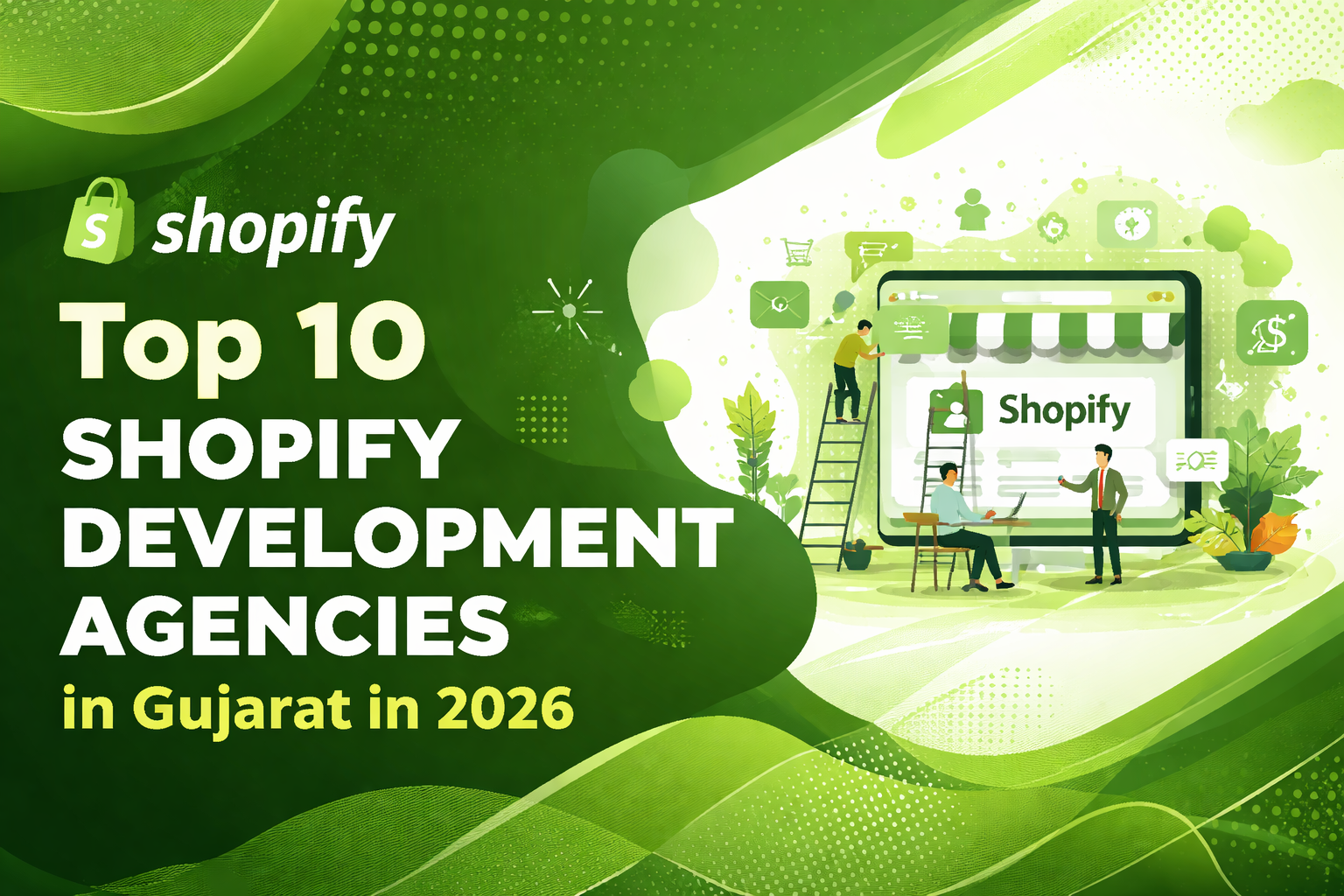 Top Shopify development agencies in Gujarat 2026 list for eCommerce store design and development